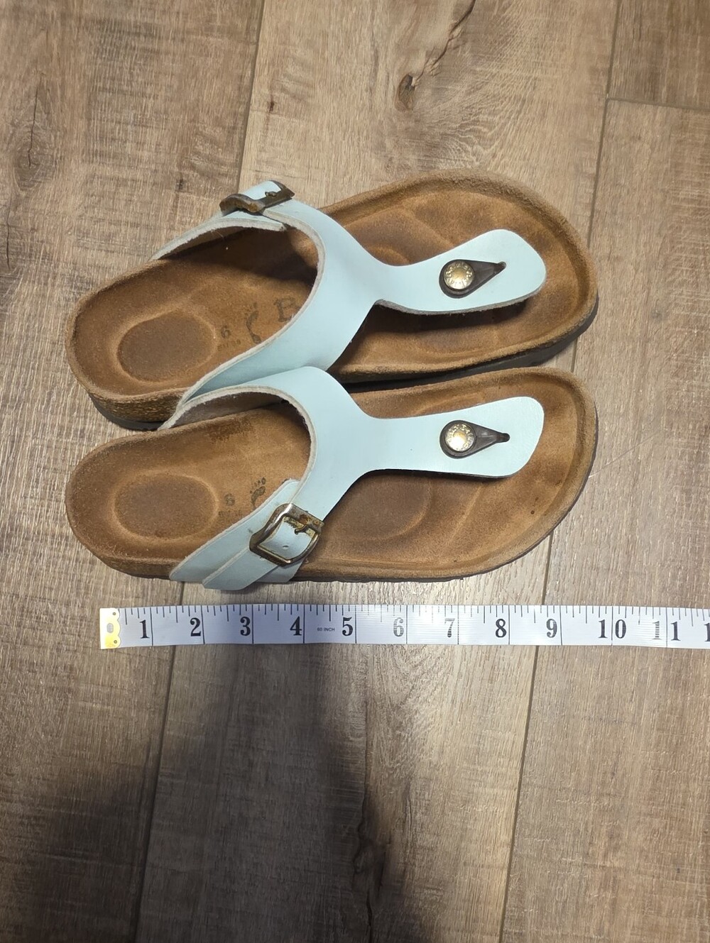 Betula Sandals By Birkenstock Size 6 Turquoise Color - Picture 5 of 5